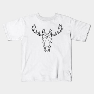 Moose head Kids T-Shirt